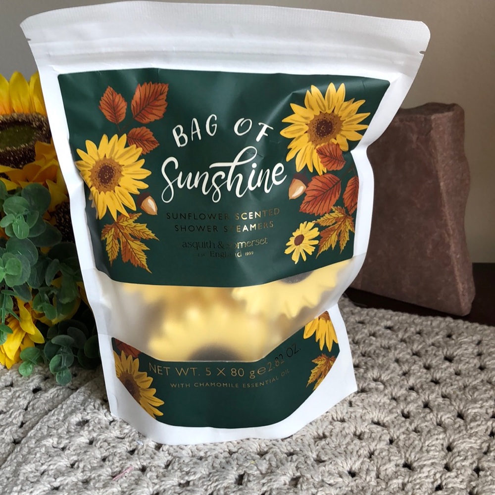 SUNFLOWER Scented Shower Steamers
